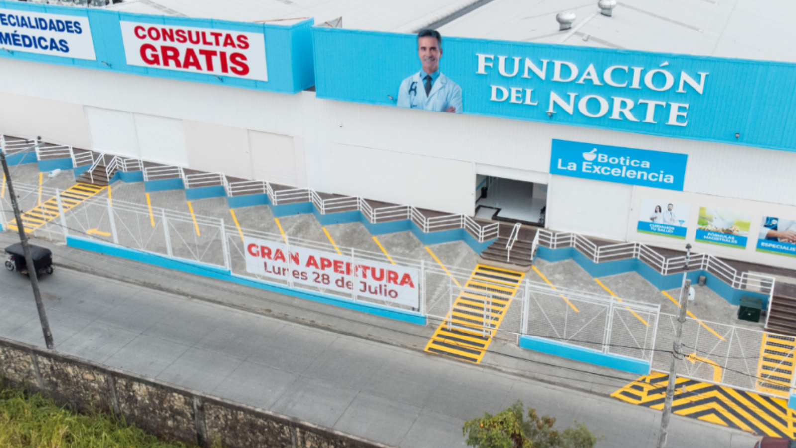 Fachada de la Fundación del Norte